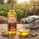 Satvaguna Cold Pressed Groundnut Oil
