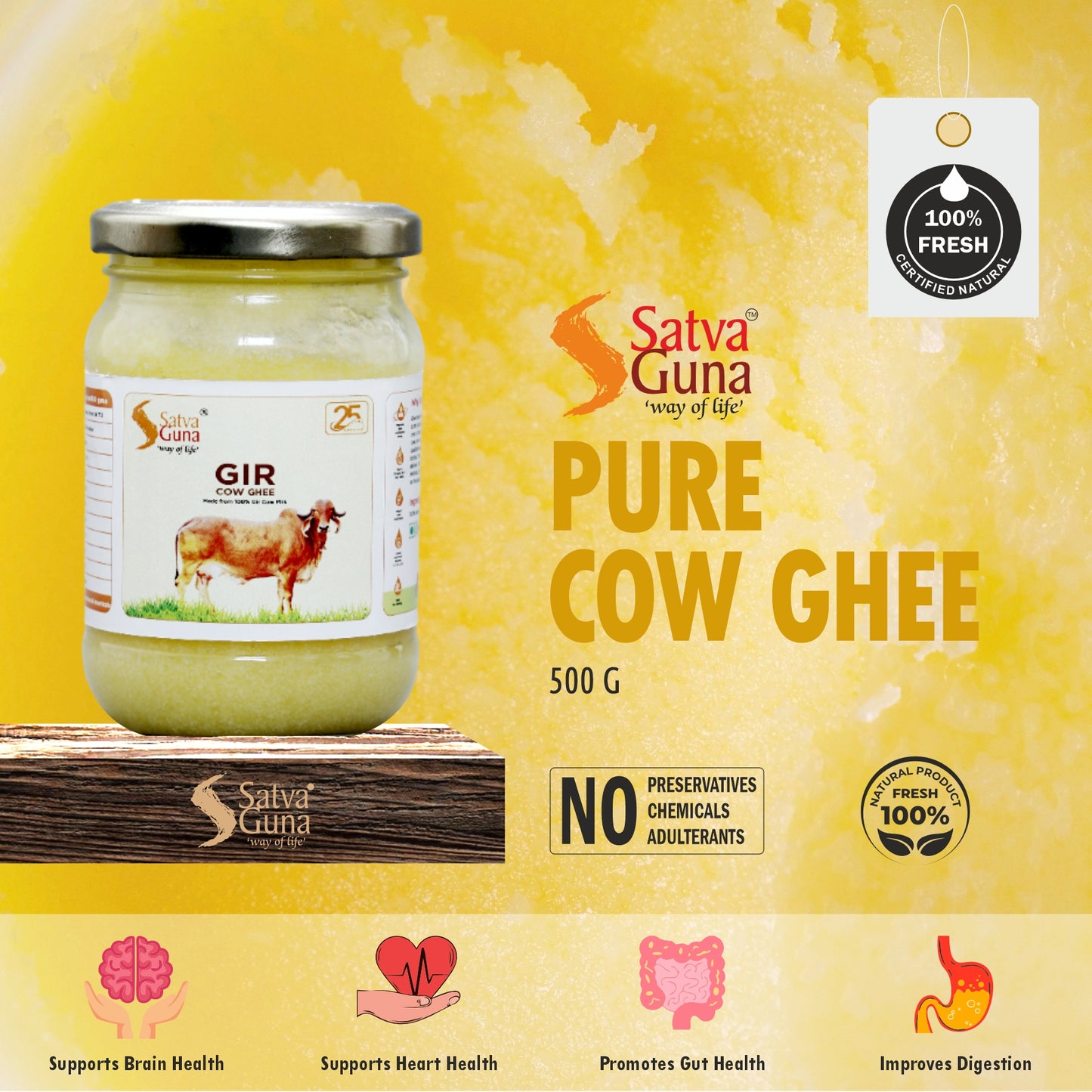 Gir Cow Ghee 500ML