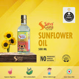 Satvaguna Cold Pressed Sunflower Oil