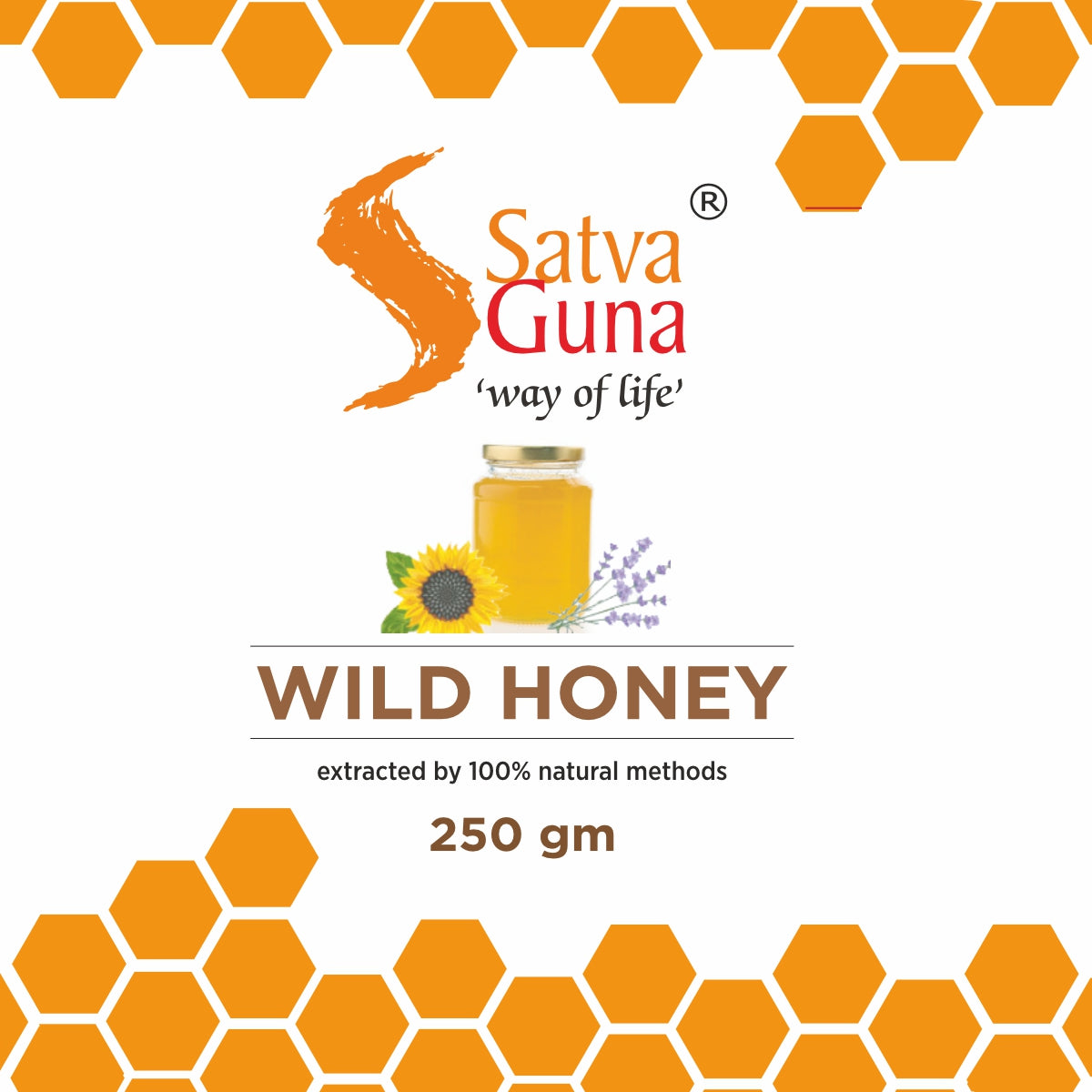 Satvaguna Wild Honey 250 Grams
